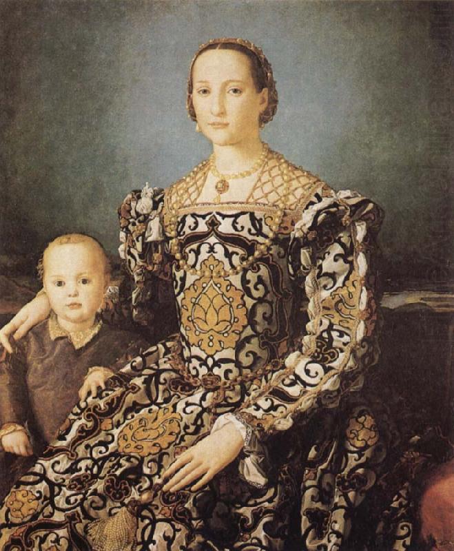 Agnolo Bronzino Eleonora of Toledo and her Son Giovanni china oil painting image